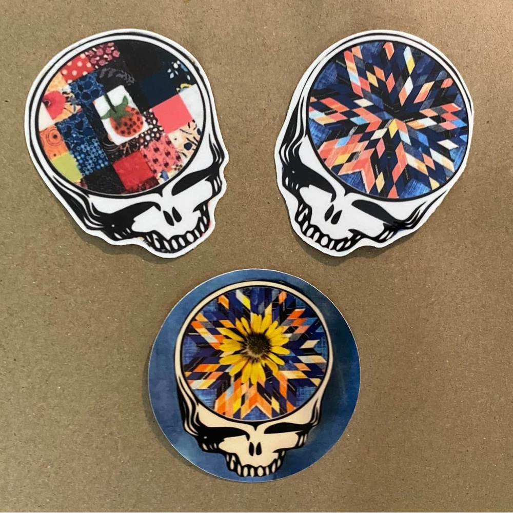 Handmade Stealie Stickers